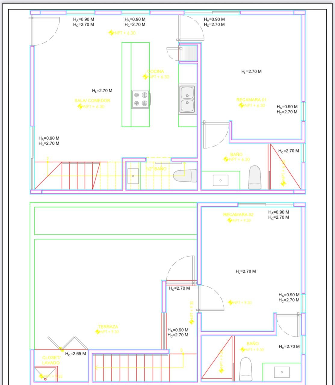 Departamento en Venta Residencial Cámara de Comercio (2 pisos)